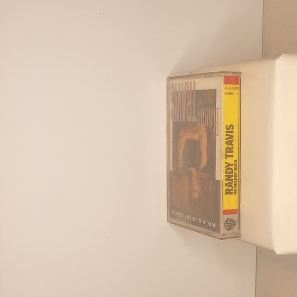 Randy Travis no holdin' back vintage cassette tape 1989 Warner Bros records Inc - Picture 3 of 9